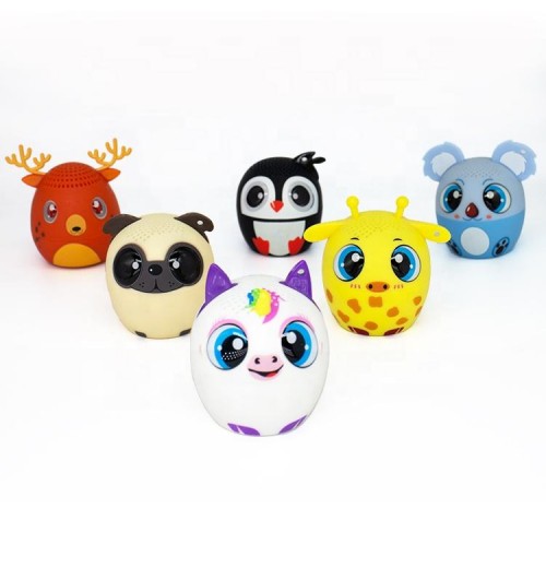 New product animal speaker mini portable speaker wireless customizable cartoon cute mini speaker New product animal speaker mini portable speaker wireless customizable cartoon cute mini speaker
