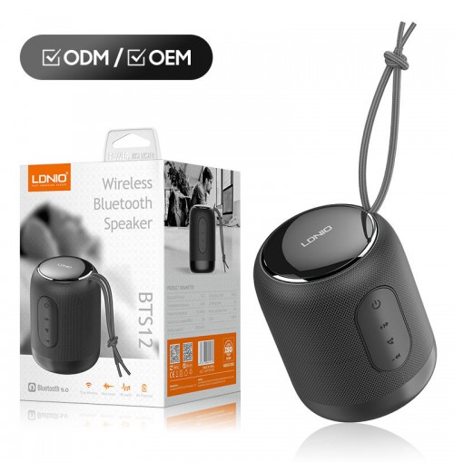 LDNIO bts12 new technology power smart speaker wireless bluetooth speaker mini outdoor stereo subwoofer waterproof bt speaker LDNIO bts12 new technology power smart speaker wireless bluetooth speaker mini outdoor stereo subwoofer waterproof bt speaker